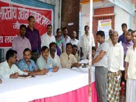 The camp was organized registration