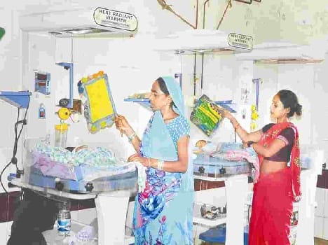 Three new born baby died from asphyxia in sn medical college