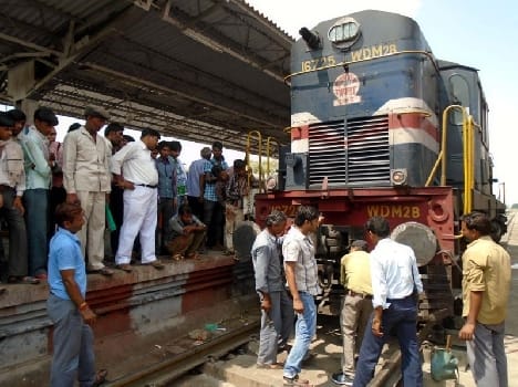  12 Bogies of tain left