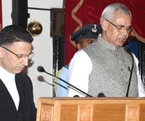 acharya dev vrat take oath as 27th governor of himachal.