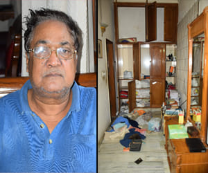 fourt robbery in one and half month in former minister's home