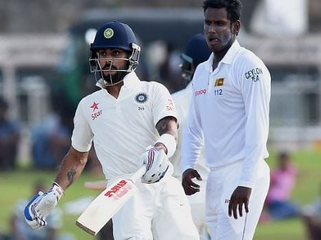 LIVE: India vs Sri lanka, first test, Day second