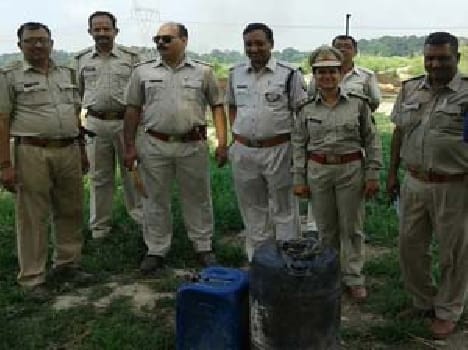 Excise team featured in Gurpur , panic