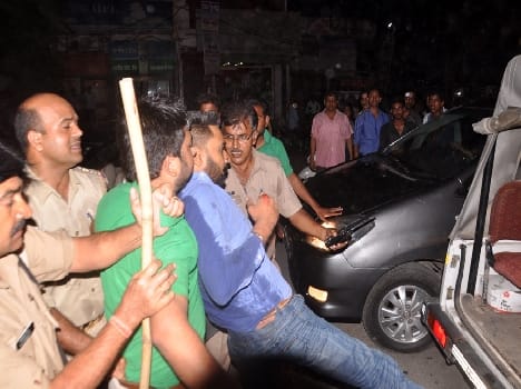 Police station ransacked