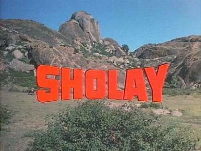 Sholay how a new grammer was invented