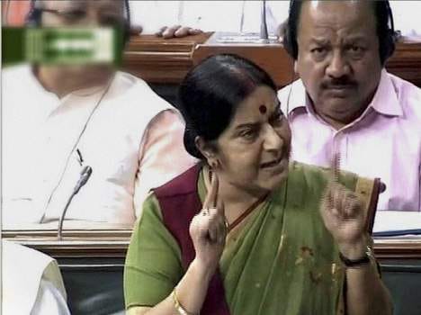 Swaraj was great counter attack 