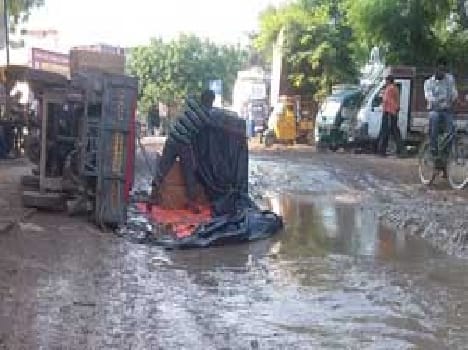 Millions of drug consumed the road pit