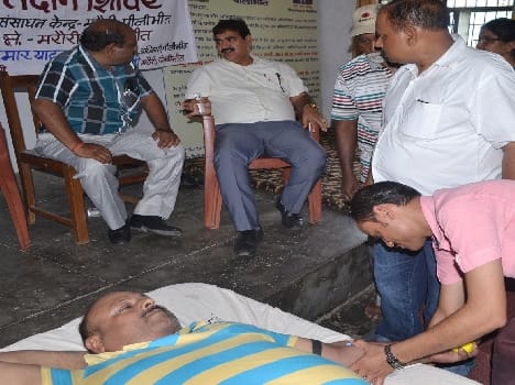 Trainee teachers have donated blood