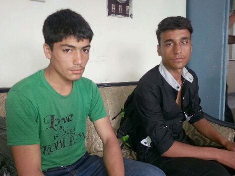 2 afghanistan students arrested, was going pakistan