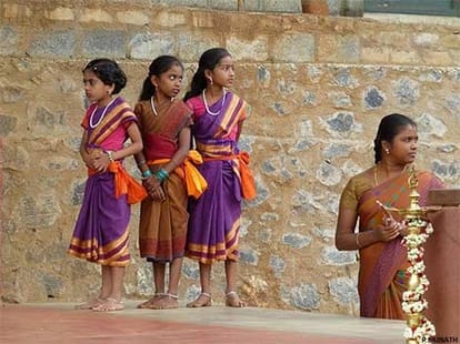 dalit school in forest