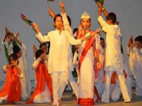 Monasteries , ashrams also unfurl the tricolor sage