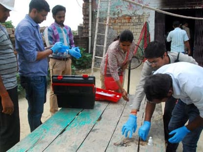 son and mother brun dead body found in the house