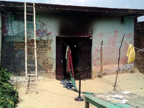 son and mother brun dead body found in the house