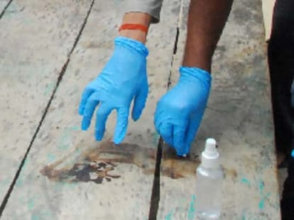 son and mother brun dead body found in the house
