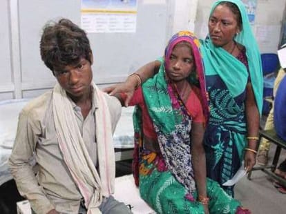 brutal accident in patiala, including 4 children parents killed in accident