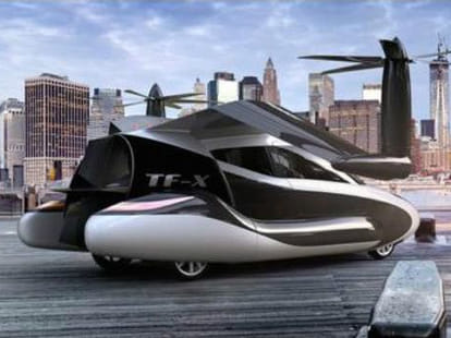 TF-X flying car concept gets a fancy new design