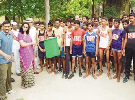 Surendra first cross-country race