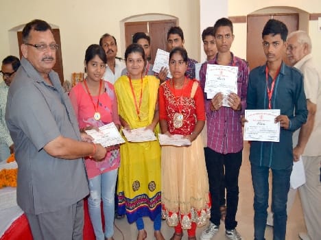 Goswami awarded meritorious society