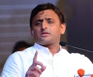 Akhilesh Yadav speaks about developments in UP.