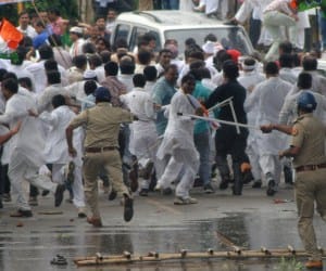 angry congress mla disturb up vidhan sabha