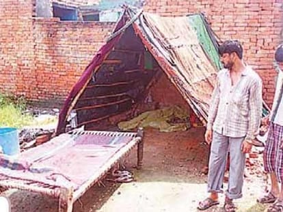 elder brother kills his younger brother in meerut
