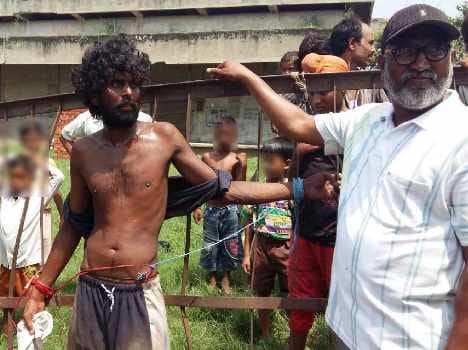 attempt to rape with child and disabled minor, beating