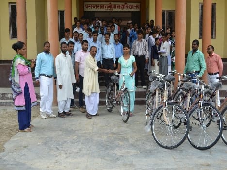 Bicycles was destributed into twenty