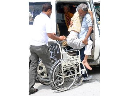 Strike in Ram manohar lohia hospital.