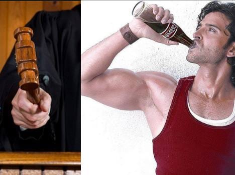 notice to coca cola company on refusing to arrange dinner with hrithik roshan