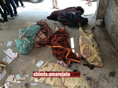 land sliding on manikaran gurudwara, 7 died.