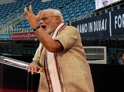 china newspaper raised questions at modi's gujarat model