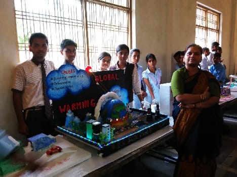 students showed talent in the Exhibition 