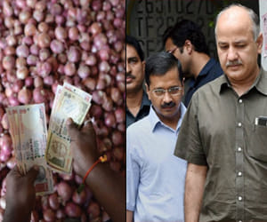 What happened to the promises Mr. Kejriwal onions reached 80 kg 