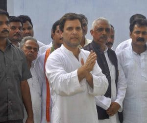 Second day of Rahul Gandhi's Amethi visit.