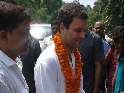 Second day of Rahul Gandhi's Amethi visit.