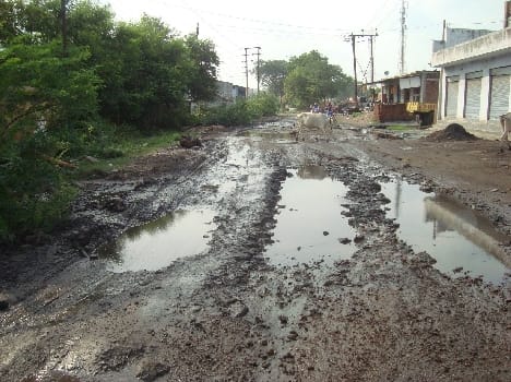 The problem is electricity, water and road