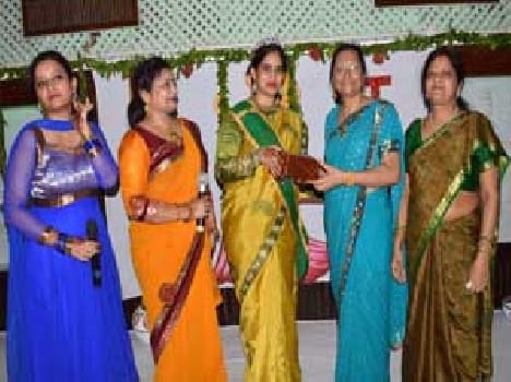 Sanjana had comprehensible Teej Queen title