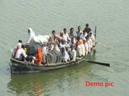 boat Upturned Rohtash sank in 15, 5 bodies found