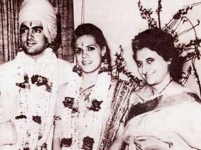 silent wedding reel of sonia and rajiv gandhi 
