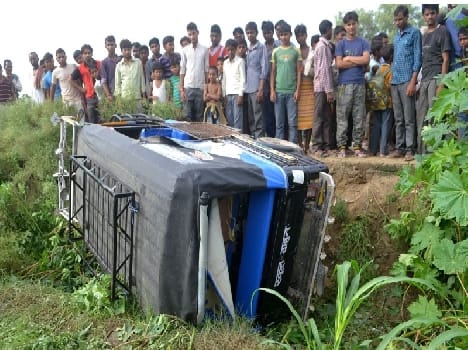Tempo reflex filled with children, many children suffered injuries