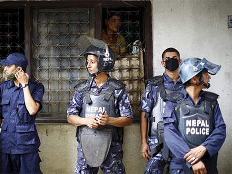 violence in nepal