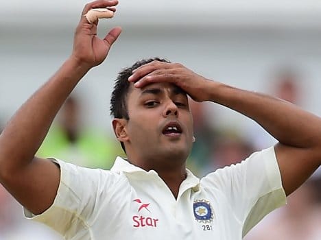 stuart binny was unlucky in friday