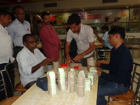 Sweet, mustard oil and rice samples