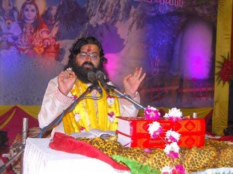 "Parvati in spring was found to Bholenath '