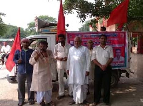 Farmers gave the message of unity