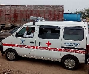 ambulance is available from goverment hospital
