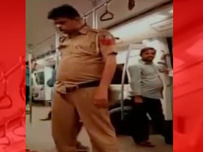 In the subway drunk on viral video Hedkanstebl suspended.