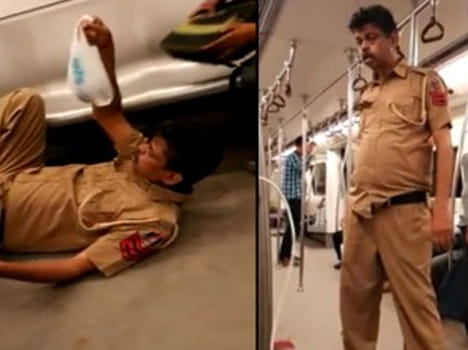 In the subway drunk on viral video Hedkanstebl suspended.