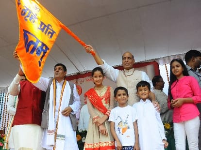 Rajnath Singh says Pak refuses talk with India.