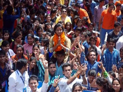 candidate file nomination in for dav student union.